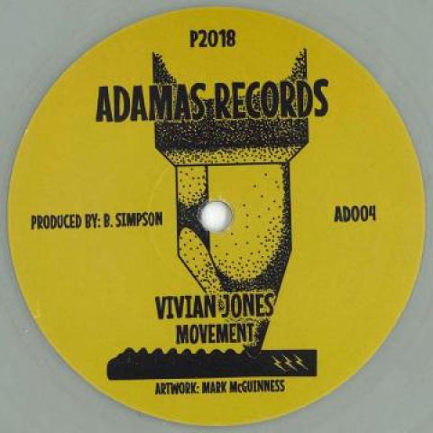 12inch Record VIVIAN JONES - Movement  (Coloured Vinyl) / Dub 1; AD004 Adamas EU 2019 Europe Reggae, Ska & Dub