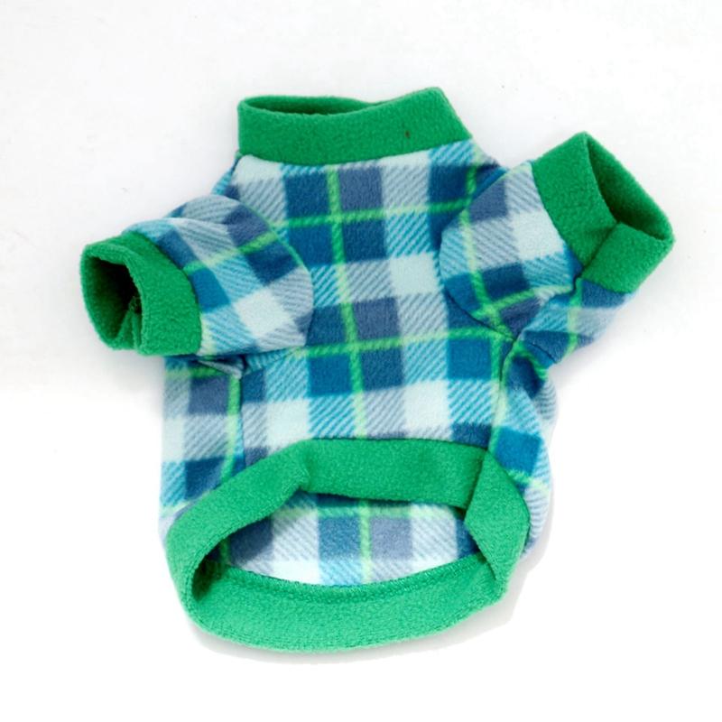 Fashion Warm Fleece Pet Dog Clothes Winter Pet Coat Puppy Dogs Shirt Jacket French Bulldog Pullover Chihuahua Puppy Clothing