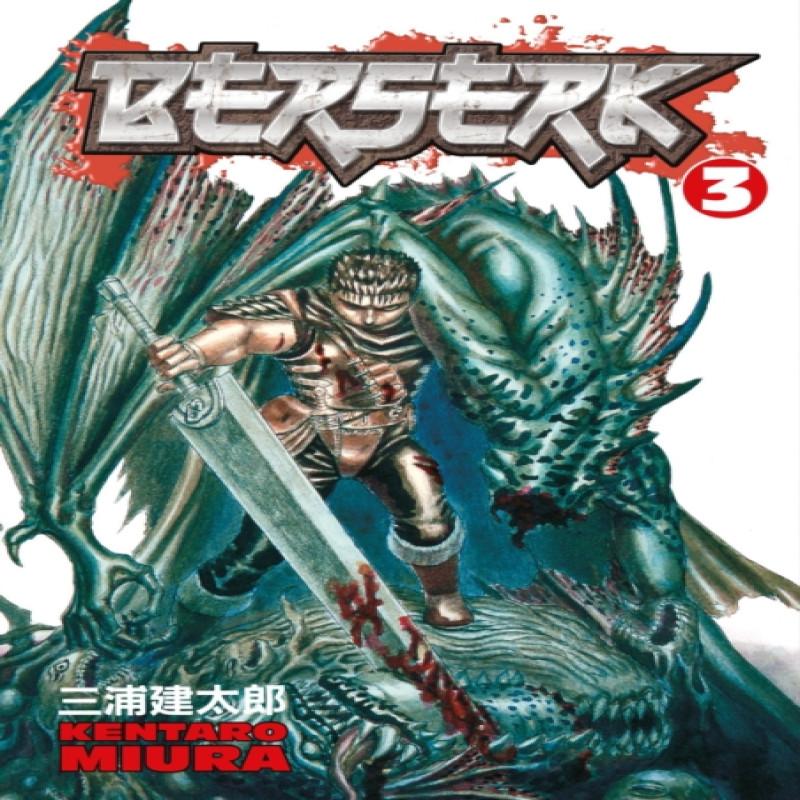 Berserk Volume 3 by Kentaro Miura Paperback Book 9781593070229