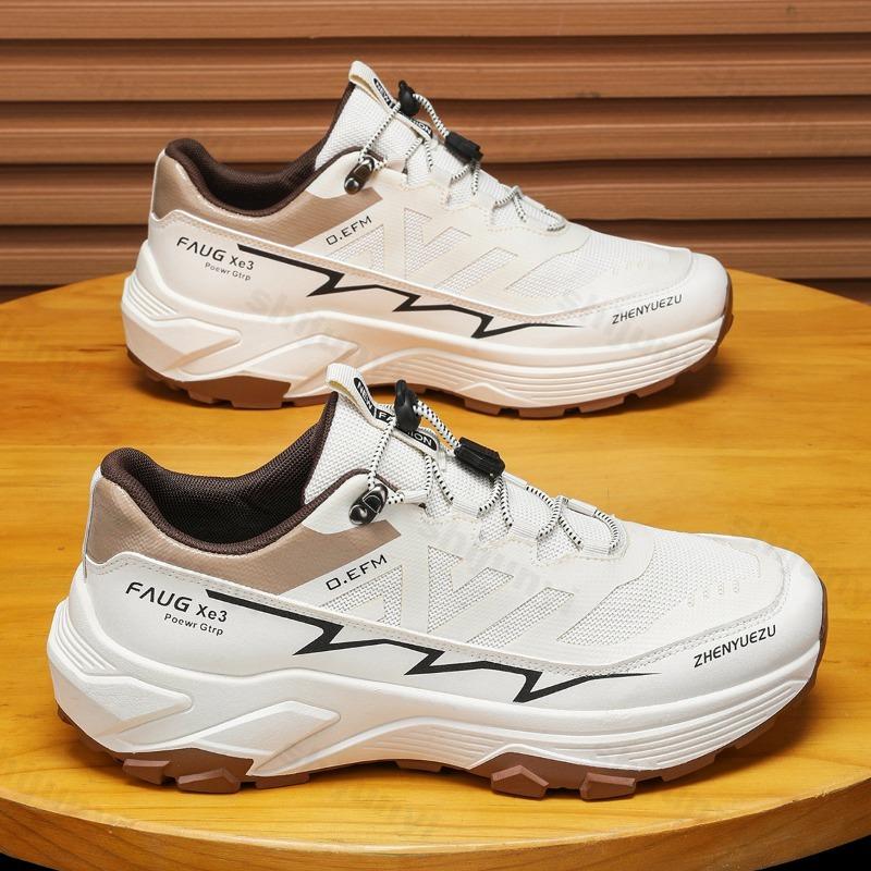 Fashion 2025 Spring Men's Versatile Leisure Outdoor Hiking Sports Shoes Breathable Soft Soled Casual Shoes Comfortable Fashion Sneakers