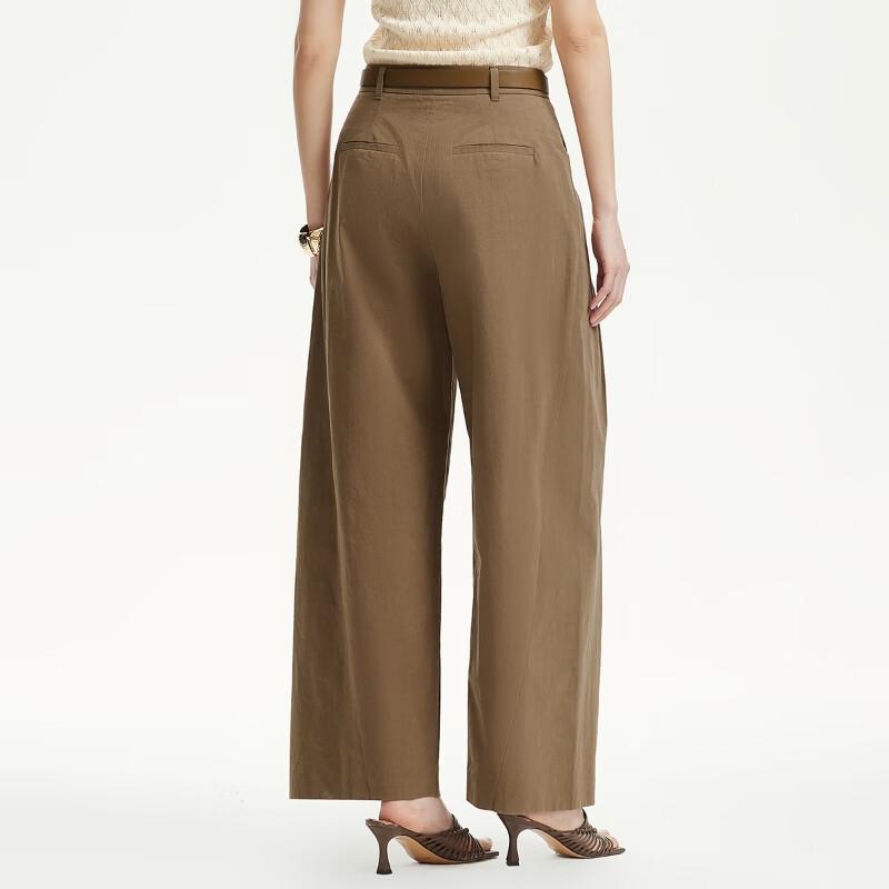 VEROMODA 2025 Summer Loose Casual Pants with Belt