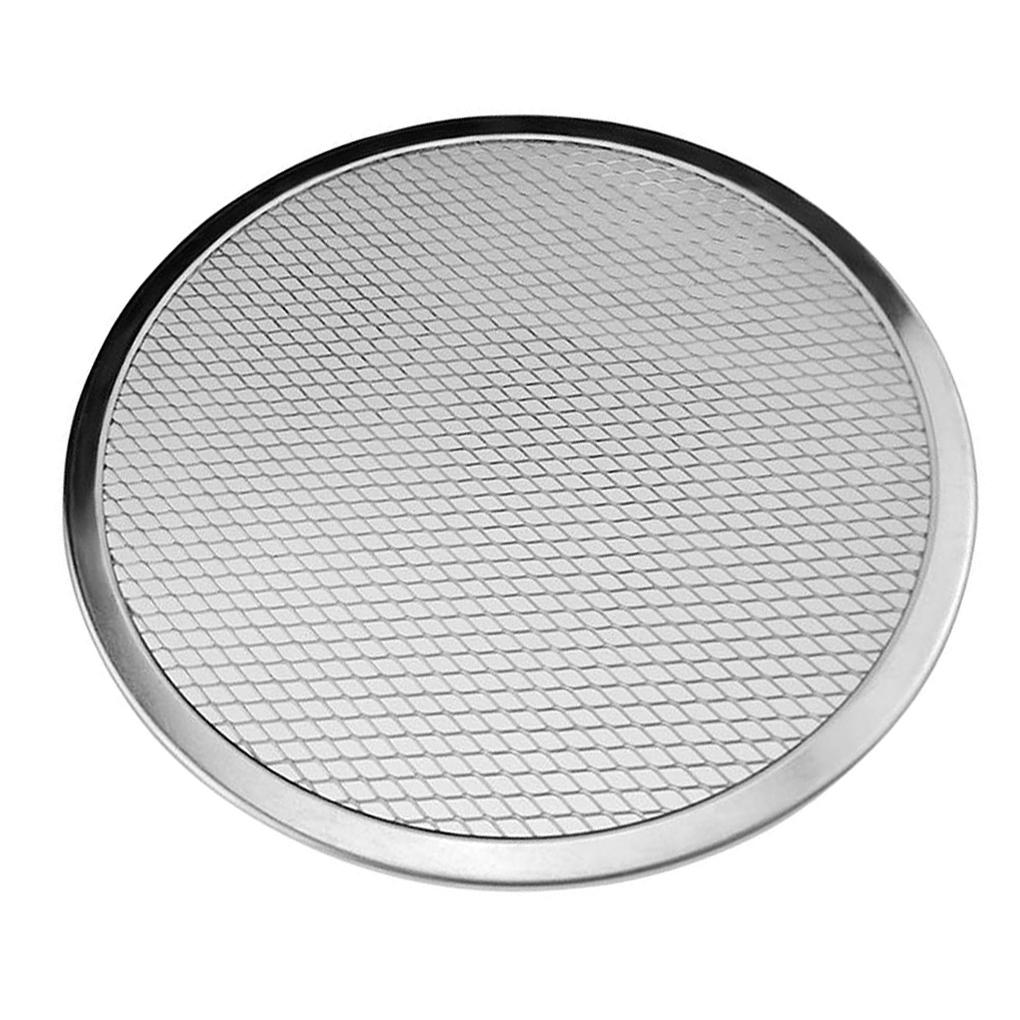Efficient Aluminium Flat Mesh Pizza Screen for Quick and Even Cooking