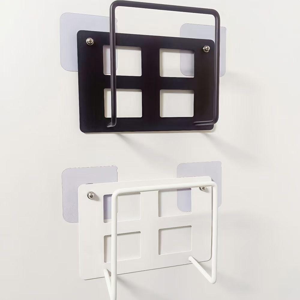 Wall Mount Set-Top Box Storage Rack Space-Saving WiFi Storage Bracket Router Holder  Living Room