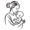 Fun-f142 Stick Figure Mother's Day Baby Bedroom Home Beautification Decorative Wall Stickers Self-adhesive