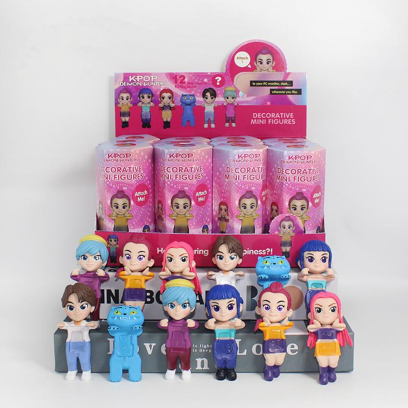 Popular anime figurines, K-pop, Devil Hunter blind boxes, Rumi Mira Zoi character vinyl masks, figurines, toys, birthday gifts.
