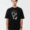 Abstract Optical Illusion T Shirt Weirdcore Surreal Face Art 100 Cotton Novelty Top Vintage Versatile Soft Slightly