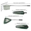 Telescope 155CM Fishing Landing Net Foldable Collapsible Aluminum Alloy Portable Fishing Net for Bird Fish Catch Fishin Hand Net