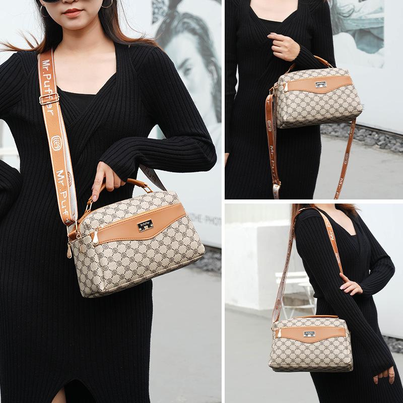Handbag, Crossbody Bag, Women's Trendy Single-shoulder Retro Small Square Bag, Portable Mobile Phone Bag