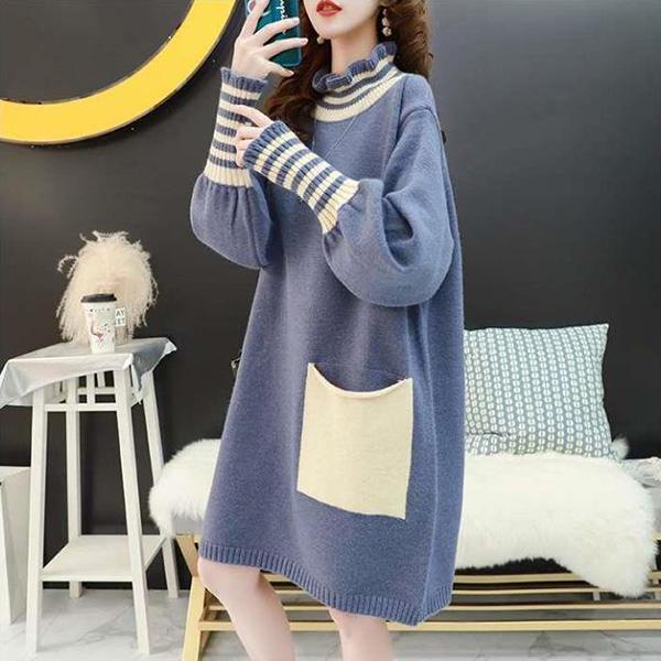 Fashion Sweater Loose Mid-length 