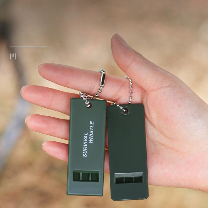 Three Frequency Outdoor Survival Whistle Life-savingwhistle Firstaidwhistle High-frequency Highfrequencyearthquake Reliefwhistle