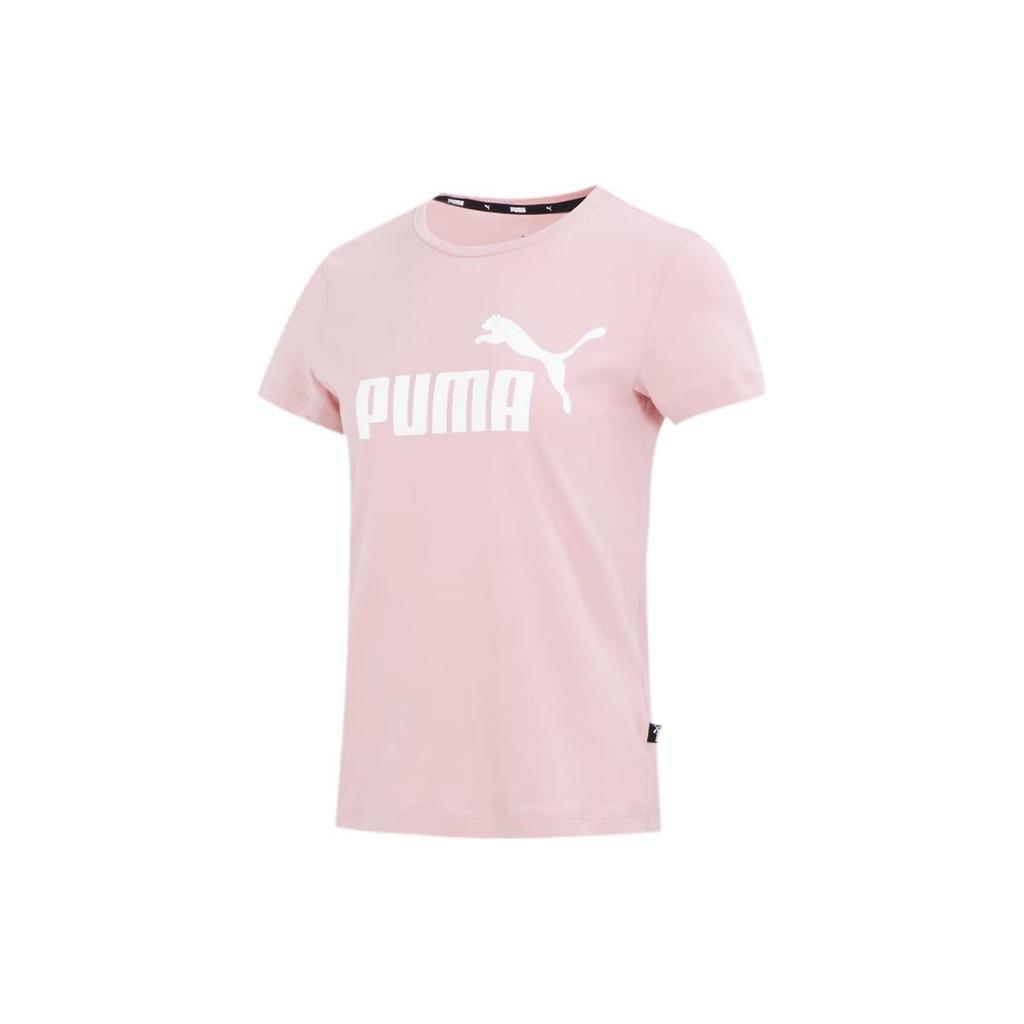 New PUMA Set in Sleeve T Shirt Women's Pink 673655-80