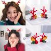 New Year Christmas Hair Pin Children Barrettes Bow Deer Santa Claus Kids Christmas Headwear Girls Kids Hair Accessories