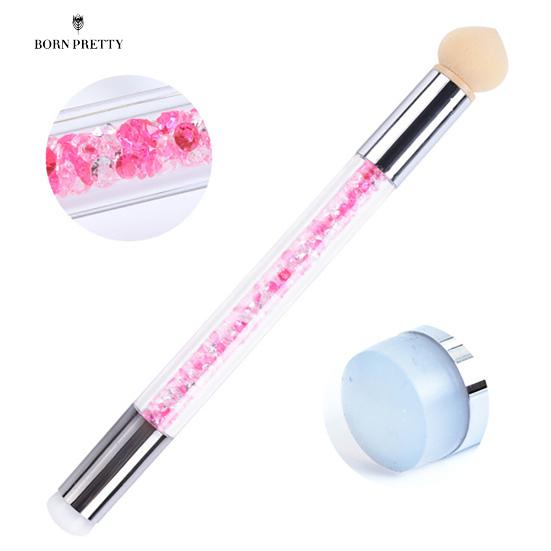 Double-Sided Head Stamper Nails Ornaments Polishing Painting Drawing Manicure Nail Art Pen Tool