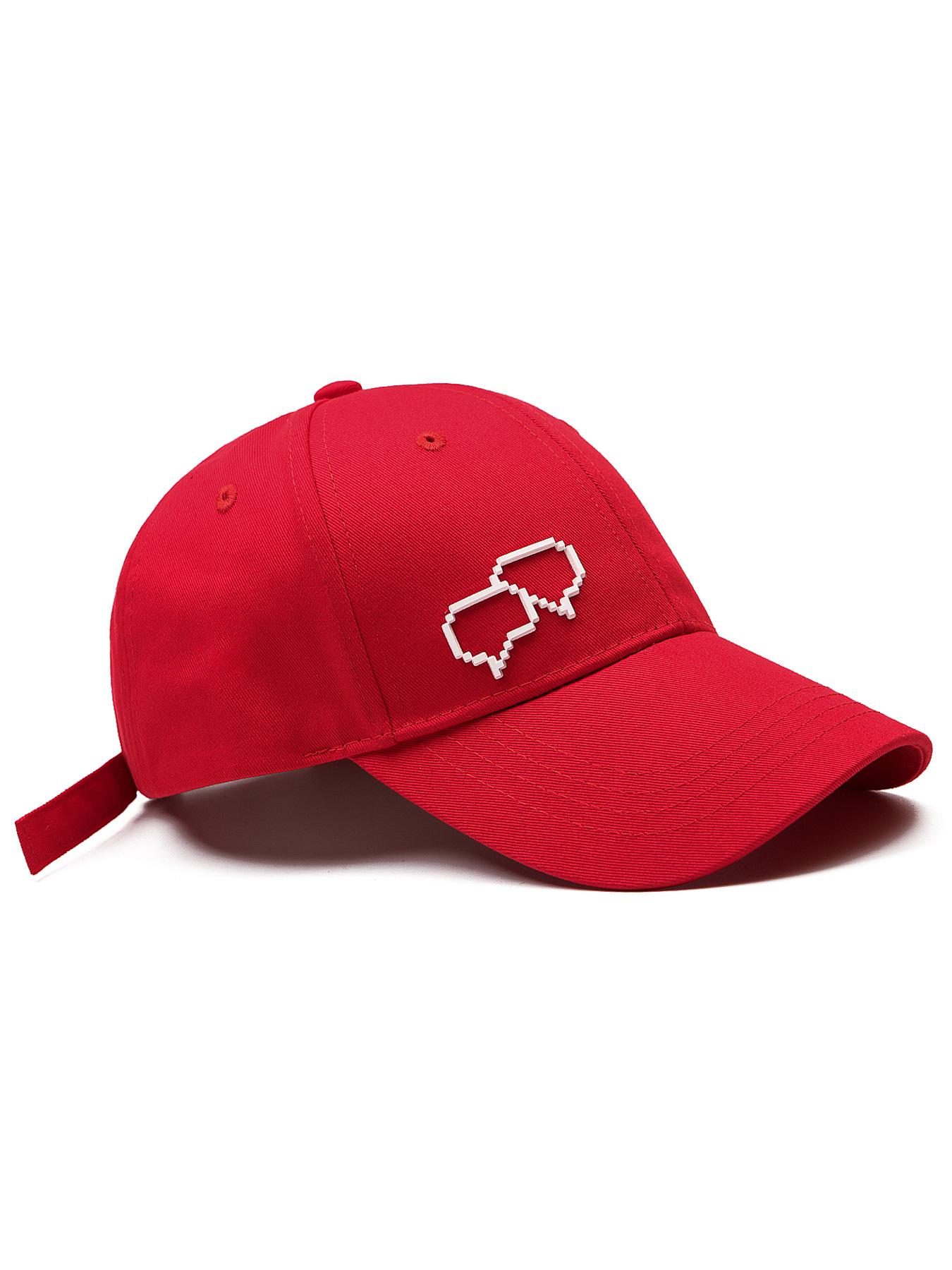 

Хит продаж Весенне-летняя унисекс бейсболка с широкими полями и защитой от солнца M (56-58cm) красный