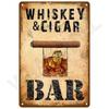 Vintage Bar Metal Signs Bathroom House Living Room Home Retro Wall Decorations Items Luxury Decor Interior Art Posters Tin Signs