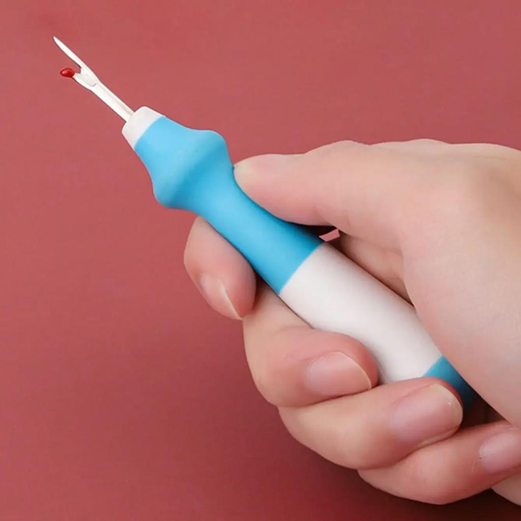 1PC-Plastic Handle Craft Thread Cutter Seam Ripper Stitch Unpicker Sewing Tool Cross-Stitch Sewing Thread Remover Needlework