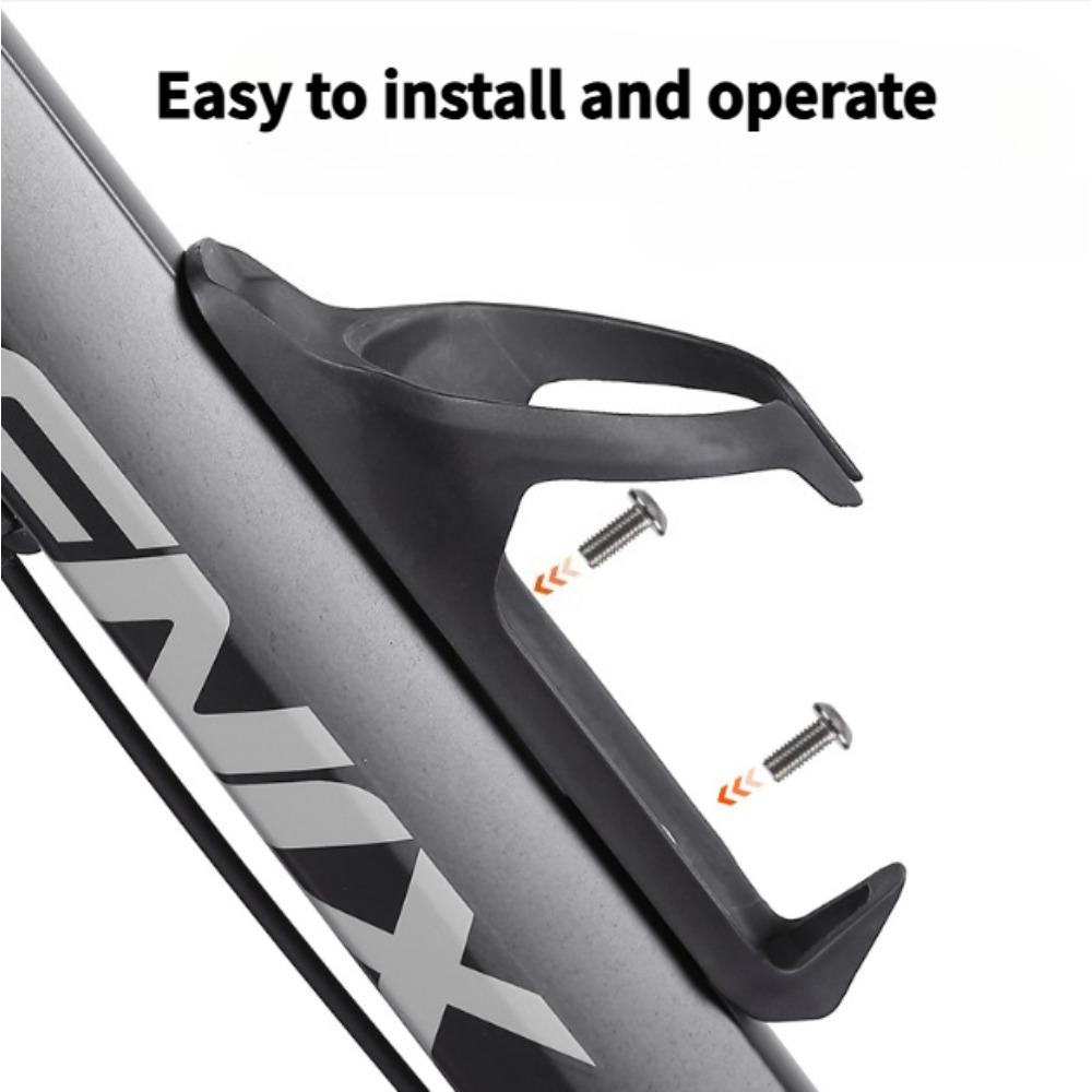 1set Pneumatic Water Bottle Cage for Bicycles - Anti-Lost Positioning Protective Cover for Road and Mountain Bikes 6