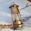 Brass Miner Oil Lantern 17.78 Cm Nautical Maritime Home Office Decor Tabletop Shelf Decoration Living Rooms, Studies Thoughtful Gift