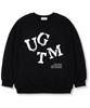UNION GARMENTS Donfit Fleece-Lined Oversized Sweatshirt Black