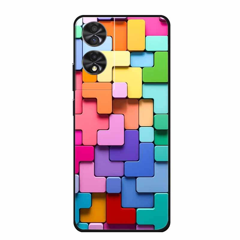 Do etui TCL 505 502 Luksusowe miękkie silikonowe etui na telefon z TPU Tylna okładka dla TCL505 TCL502 Kreskówkowe Ochronne Odporne na wstrząsy Urocze Fundas