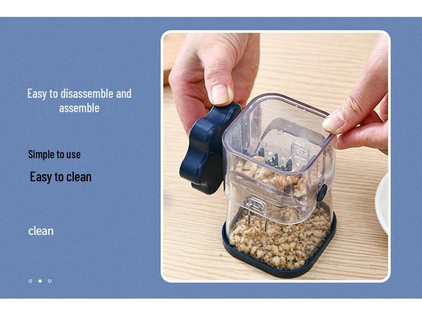 Manual Nut & Fruit Grinder for Chocolate, Walnuts, Peanuts, and Dried Fruits