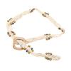 Korean Style Retro Ethnic Woven Belt: Chic & Versatile Waist-Cinching Accessory for Dresses