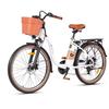 DYU C6 PRO Electric City Bike 36V 15.6Ah Battery, 250W Motor, Range 80 KM, Max Speed 25 km/h, 26*2.125 Inch Tires, E-Bike