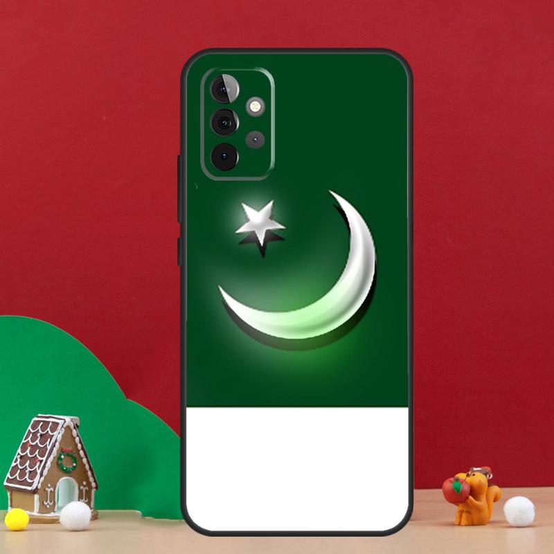 Pakistan Flag Banner Case For Samsung Galaxy A17 A06 A16 A56 A36 A54 A34 A14 A52 A32 A13 A23 A33 A53 A15 A35 A55