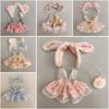 Accessories Doll Clothes Multicolor Hairband Suspender Toy Cap Dress Suit  Cotton Stuffed Doll
