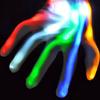 LED Glow Gloves Light-Up Skeleton Hand Bone Gloves for Kids Adults Halloween Costume Gloves for Parties Gatherings