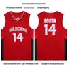 In-Stock Men's Retro Basketball Jersey - BOLTON No. 14 & No. 8, Breathable Mesh Fabric