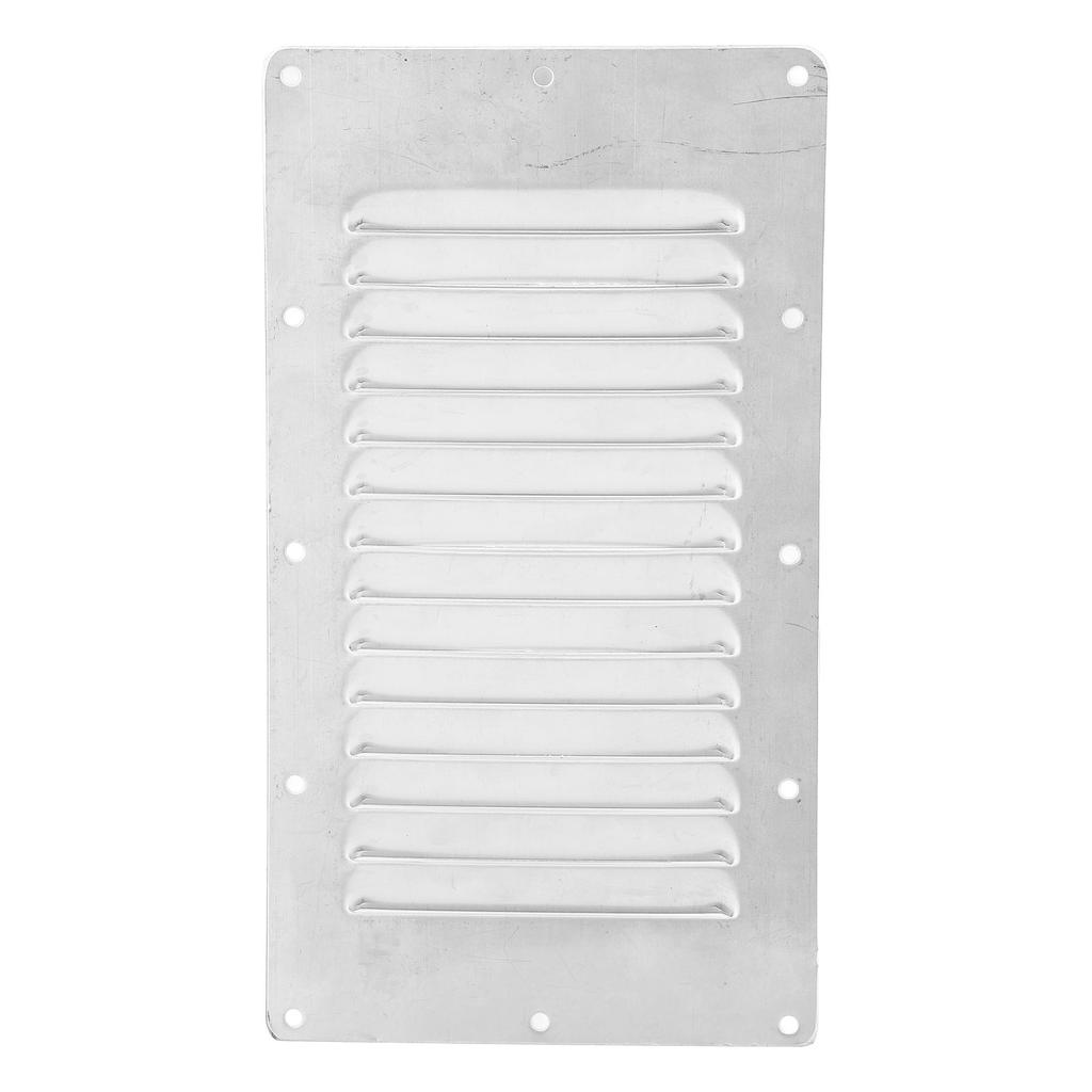 Boat Louvered Vent Rustproof 304 Stainless Steel Marine Ventilation Grille Cover with Screws for Yachts RV