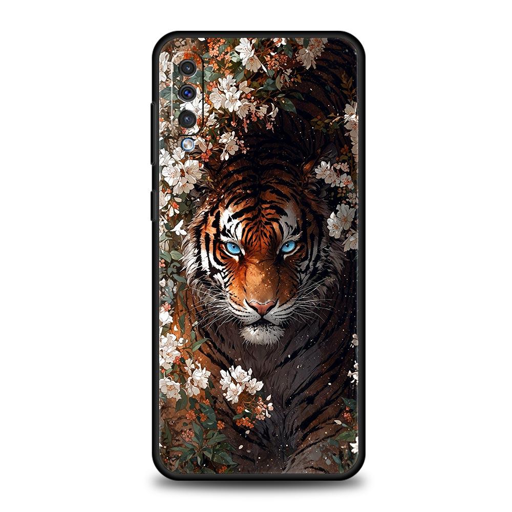 Cool Animal Tiger Lion Phone Case For Samsung A56 A36 A26 A54 A52 A24 A14 A50 A72 A70 A06 A12 A22 A34 A42 A32 A04s A16 5G Cover