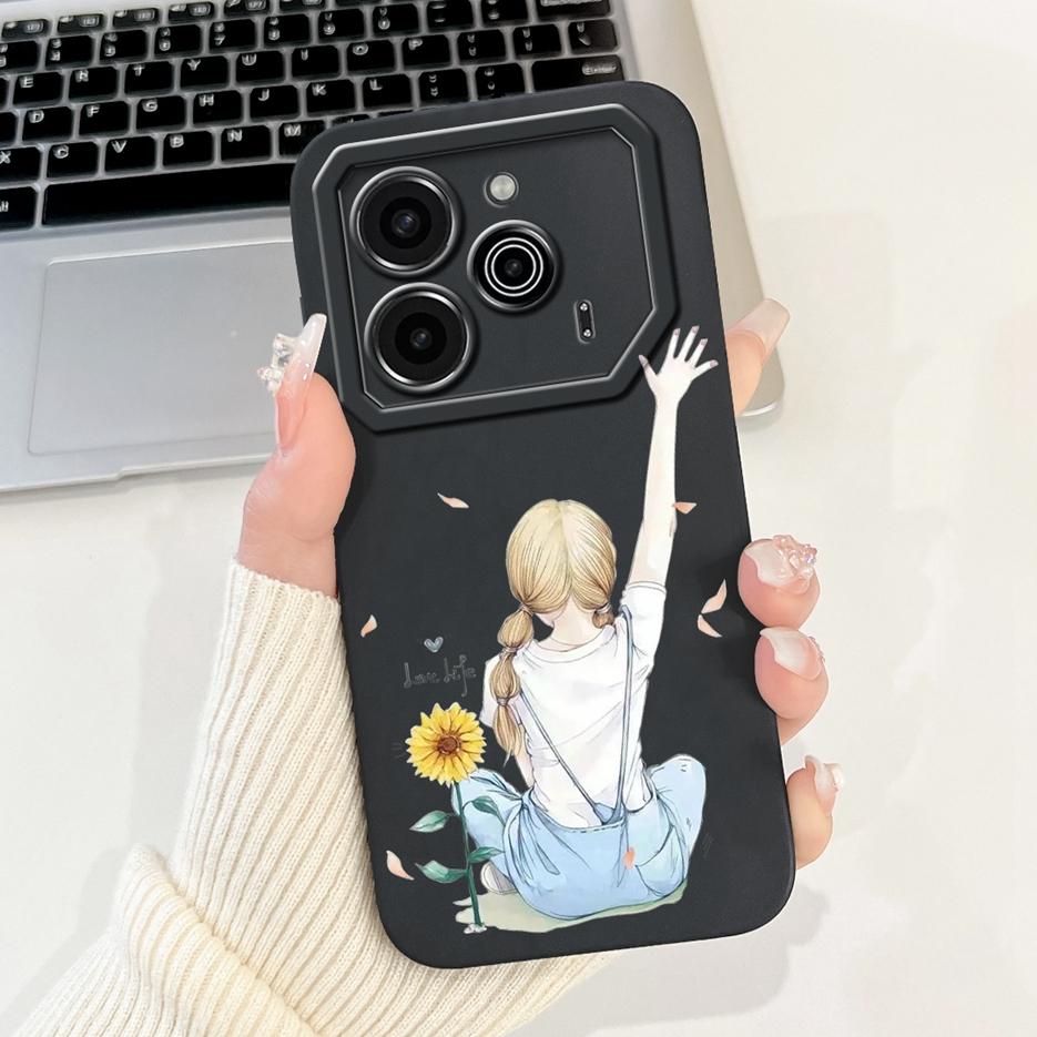 For Tecno Pova 6 Pro 5G Case LI9 Stylish Art Painted Cover Soft Silicone Phone Cases For Tecno Pova 6 Pro Pova6 5G Fundas Bumper