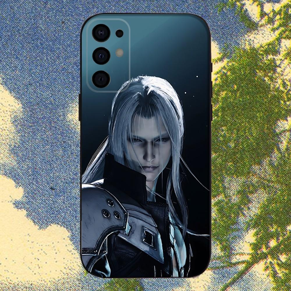 Final F-Fantasy Game Sephiroth Phone Case For Samsung S25,S24,S21,S22,S23,S30,Ultra,S20,Plus,Fe,Lite,Note,10,9,5G Black Cover