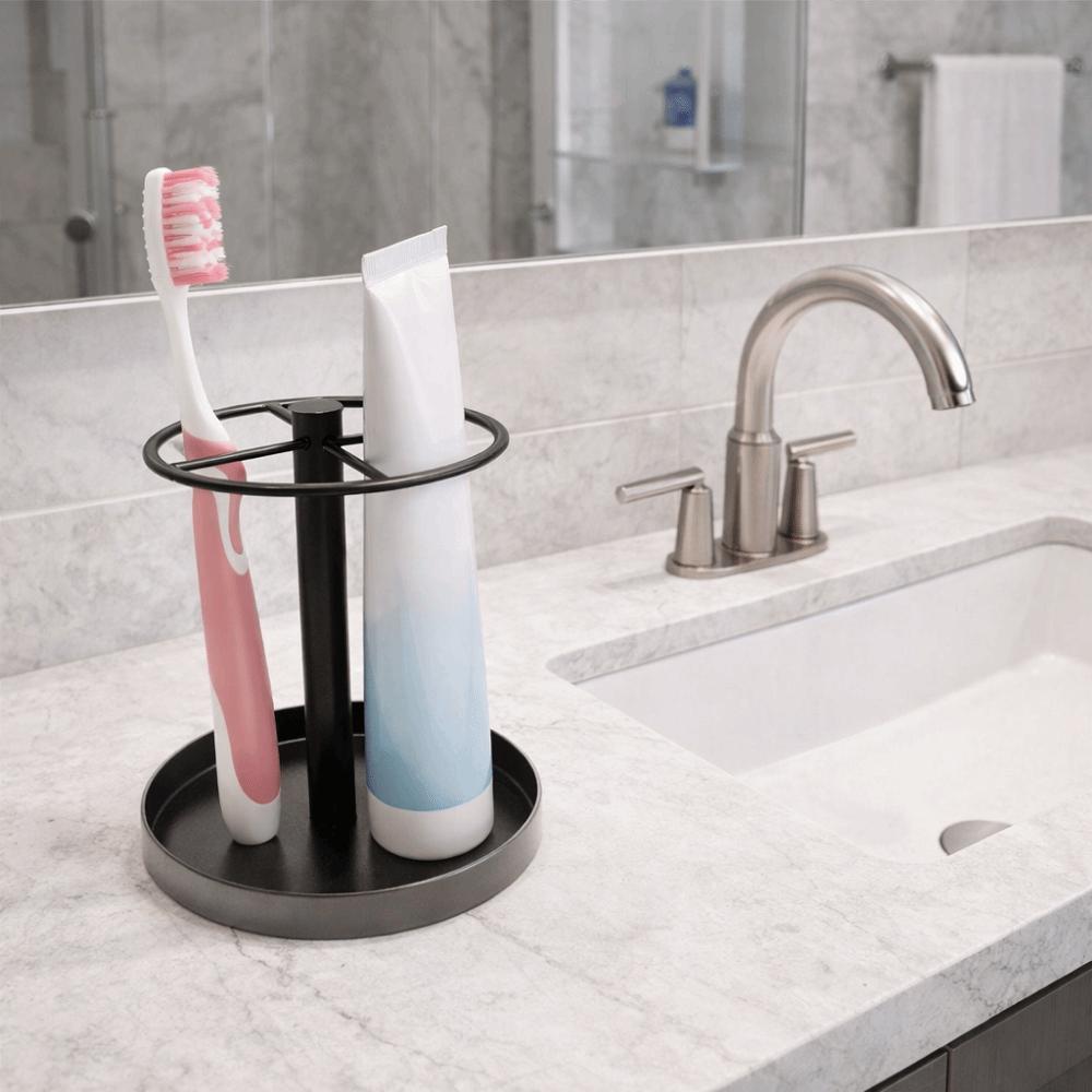 Platzsparender Elektrischer Zahnbürstenhalter Anti-Rutsch Zahnbürstenständer Duschzubehör