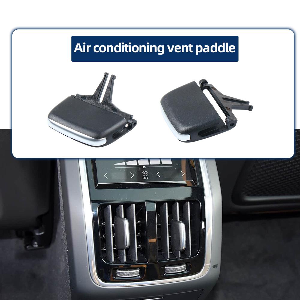 For Volvo S90 Rear Air Vent Grill Adjuster Clip Trim (2015-2026) - AC Outlet Slider Replacement OE 39844538-1