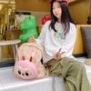 Doll Plush Decoration Cartoon Printed Backpack For Daily Travel And