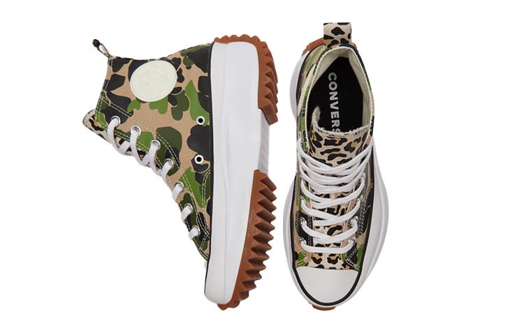 Run Star Converse Hike High 'Archive Print Camo' 170913C