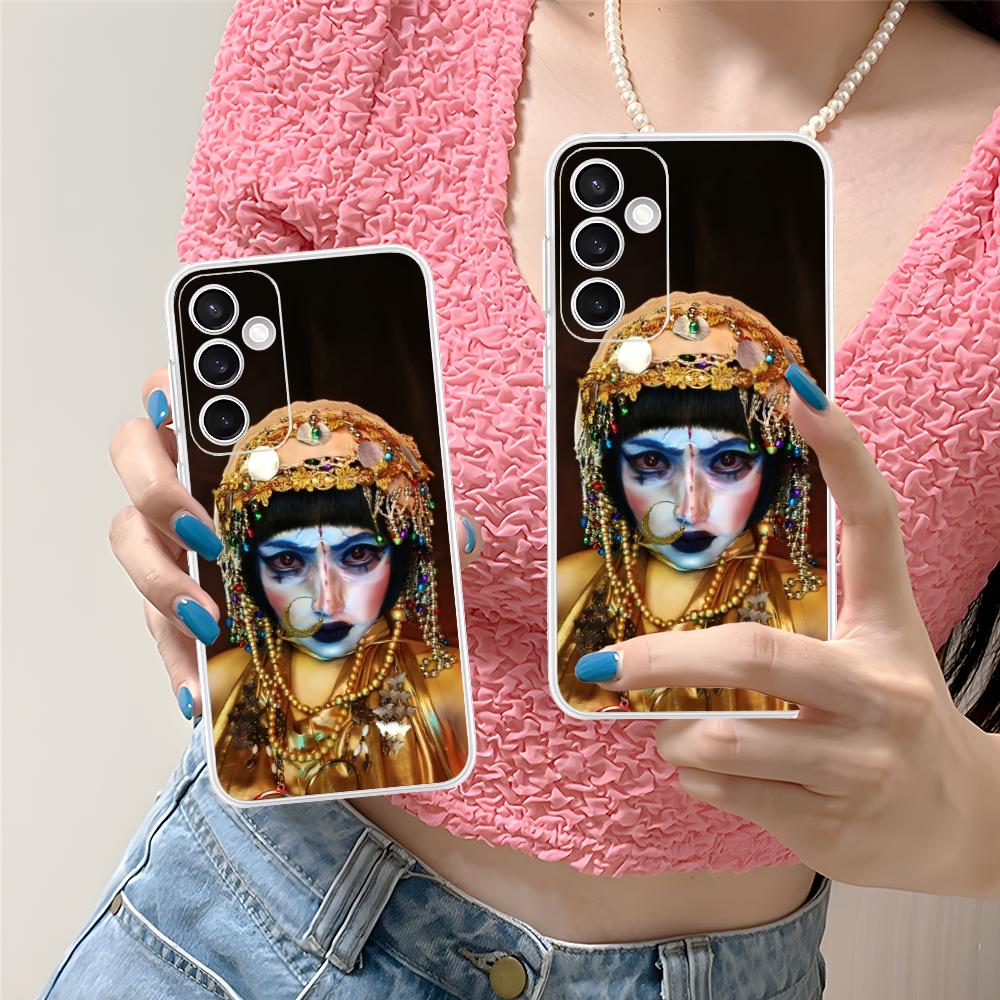 Jibaro Siren Mobile Cell Phone Case for Samsung Galaxy S25 S24 S23 S22 S21Plus FE Ultra Clear Colorful Cover Smartphone Luxury