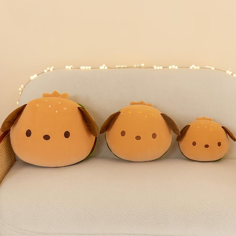 Burger Dog Pillow Cushion-Fun Prank Gift,Cheeseburger Pillow,Plush Hamburger Plushie Pillow Toys Gift For Friends