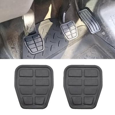 2Pcs Auto Fuß Pedal Bremse Kupplung Gummi Pads Abdeckung Für VW Golf Jetta MK2 T4 C44 1983 - 1992 1984 - 1992 auto-styling Skid-beweis