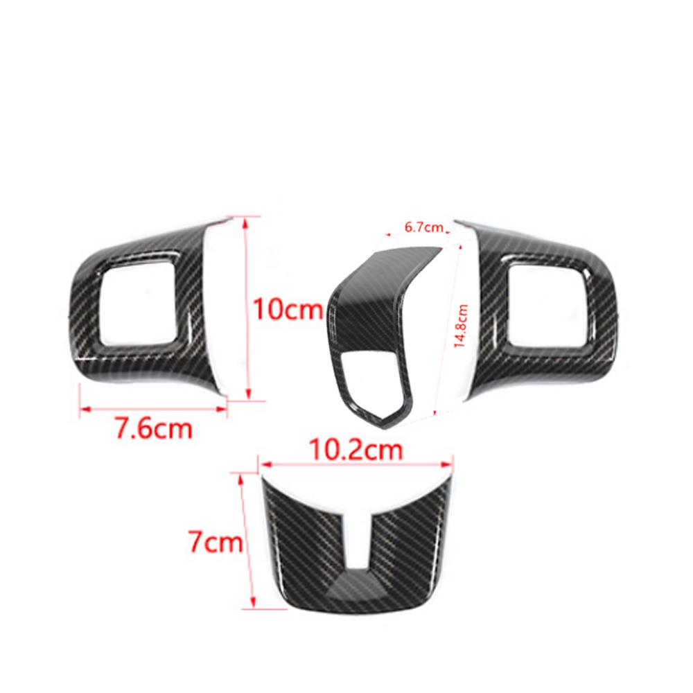 Capac decorativ pentru volan auto pentru Dodge Challenger Charger Durango Dart 2009-2014 Journey 2013-2022 Interior