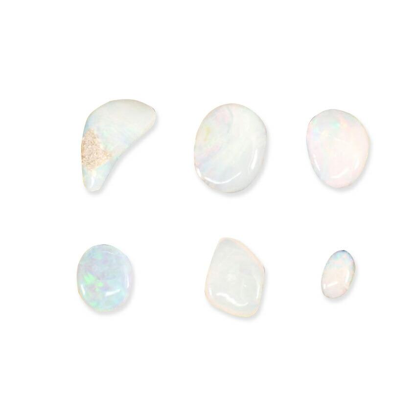 

[Вживаний] Опал та інші розсипні камені 6 шт./g531-21