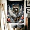 cute animal Wall Tapestry Aesthetic Wall Hanging Printed Fabric Blanket Decorative Tapestries for Bedroom Living Room Home Decor