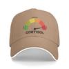 Funny Cortisol High Level Stress Meter Meme Baseball Cap Fashion Couple Hip Hop Hats Hot Sale Print Kpop Rock Baseball Caps Gift