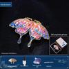 Mother-of-Pearl DIY Brooch Kit - Intangible Cultural Heritage Craft for Teacher's Day