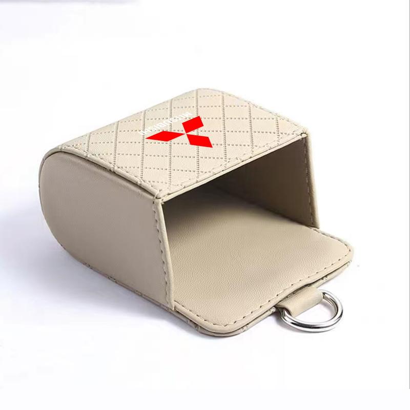 Pudełko do przechowywania wylotu powietrza w samochodzie Organizer na telefon i okulary Do Mitsubishi Outlander I200 Pajero Eclipse ASX Lancer Space Delica Ex