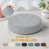 1PZ Copricuscino Rotondo per Seduta Coprisedia Elastico Jacquard Copricuscino da Pavimento Copricuscino Tatami Putua per Soggiorno