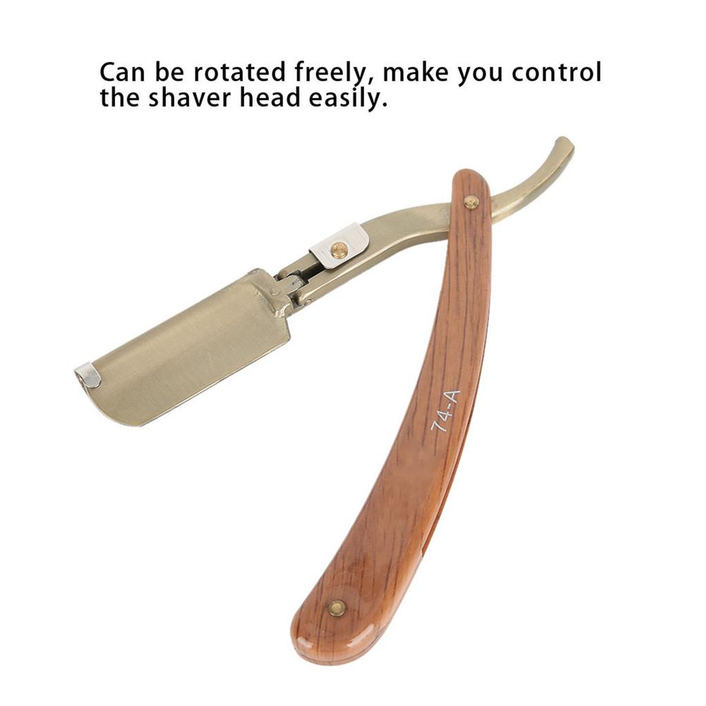 Barber Shop Manual Beard Shaver Holder Classic OldFashioned Beard Shaving Face Grooming Tool(74A )